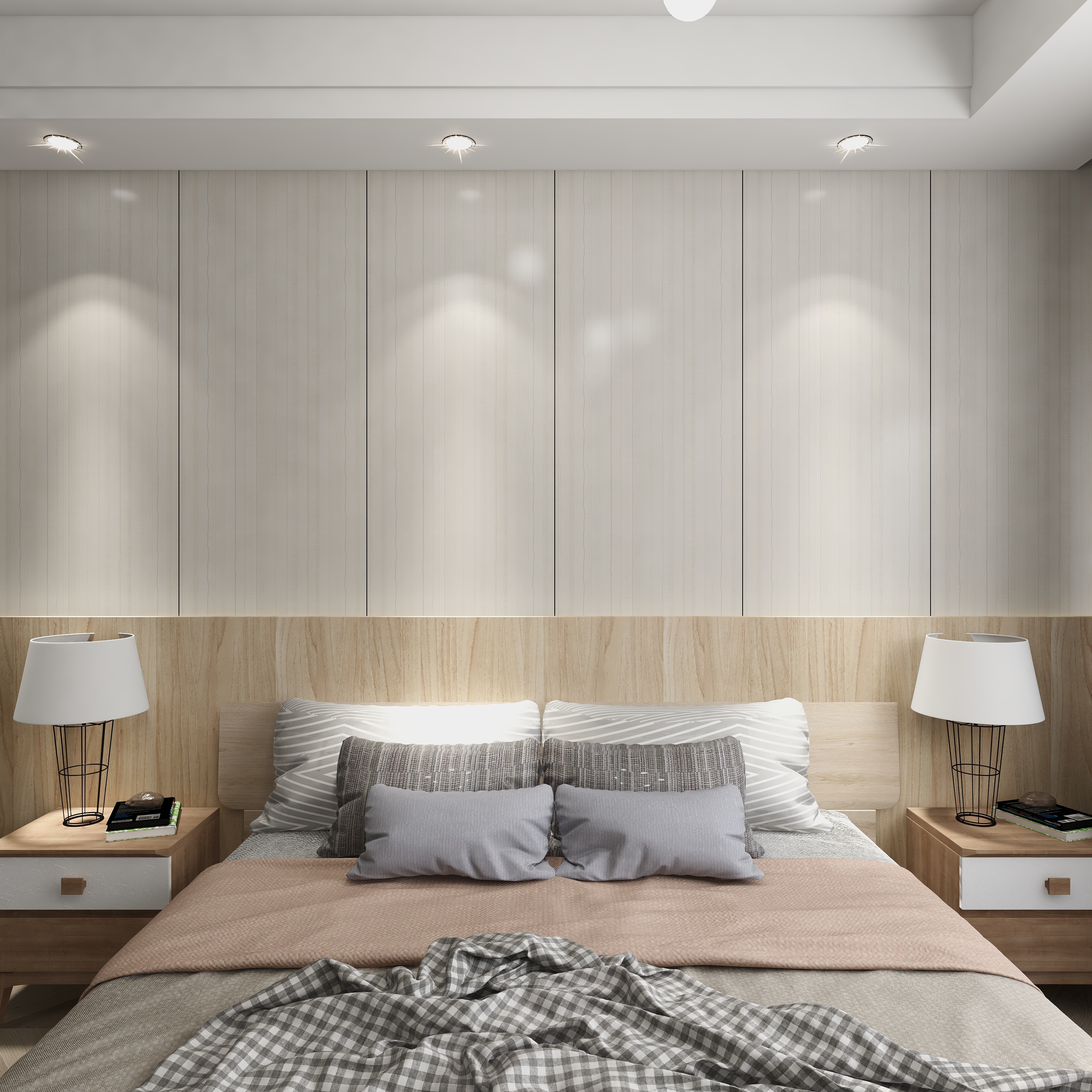 啊钧设计-北欧三室两厅-装修设计方案