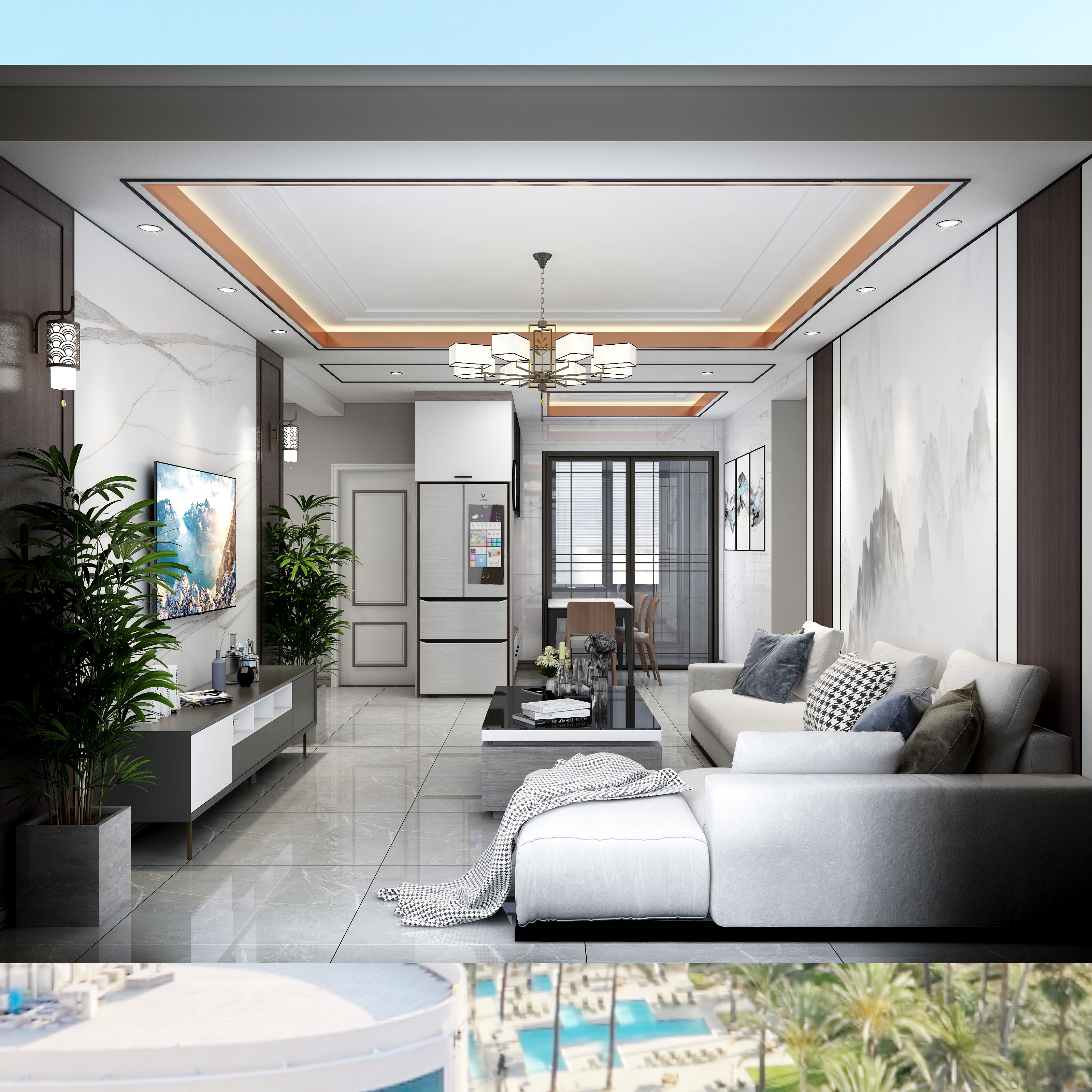 巨鑫达装饰设计-鑫城一号114-装修设计方案