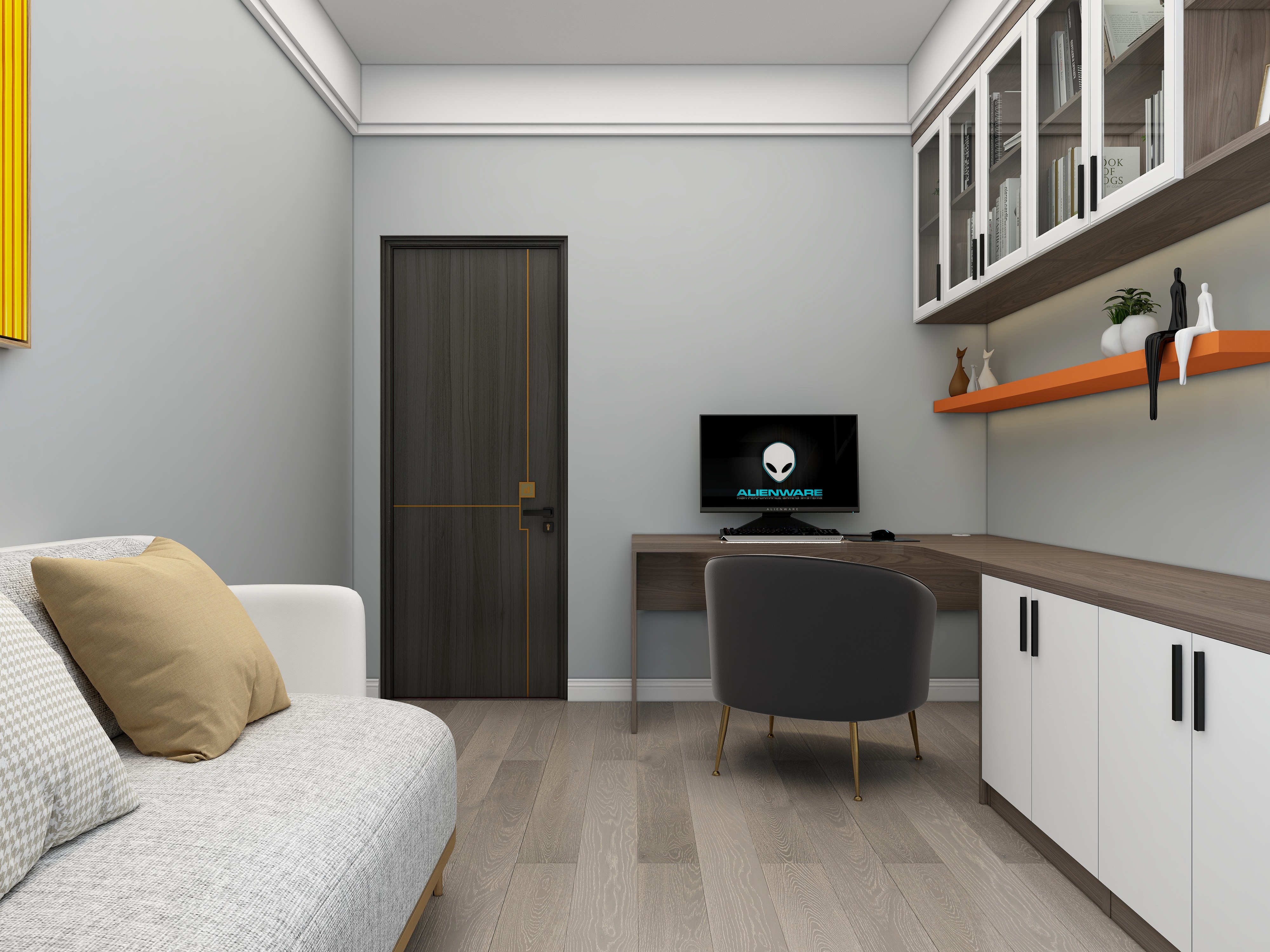 湛智华-混搭200平4房装修效果图