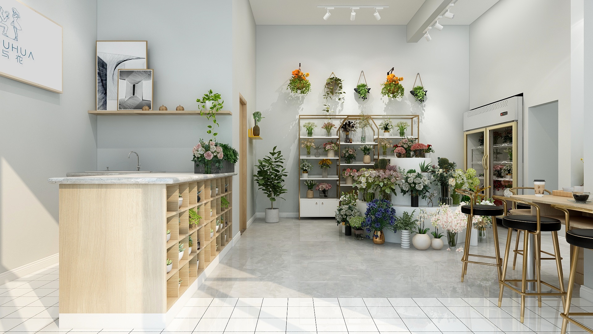 設计者-她与花-装修设计方案