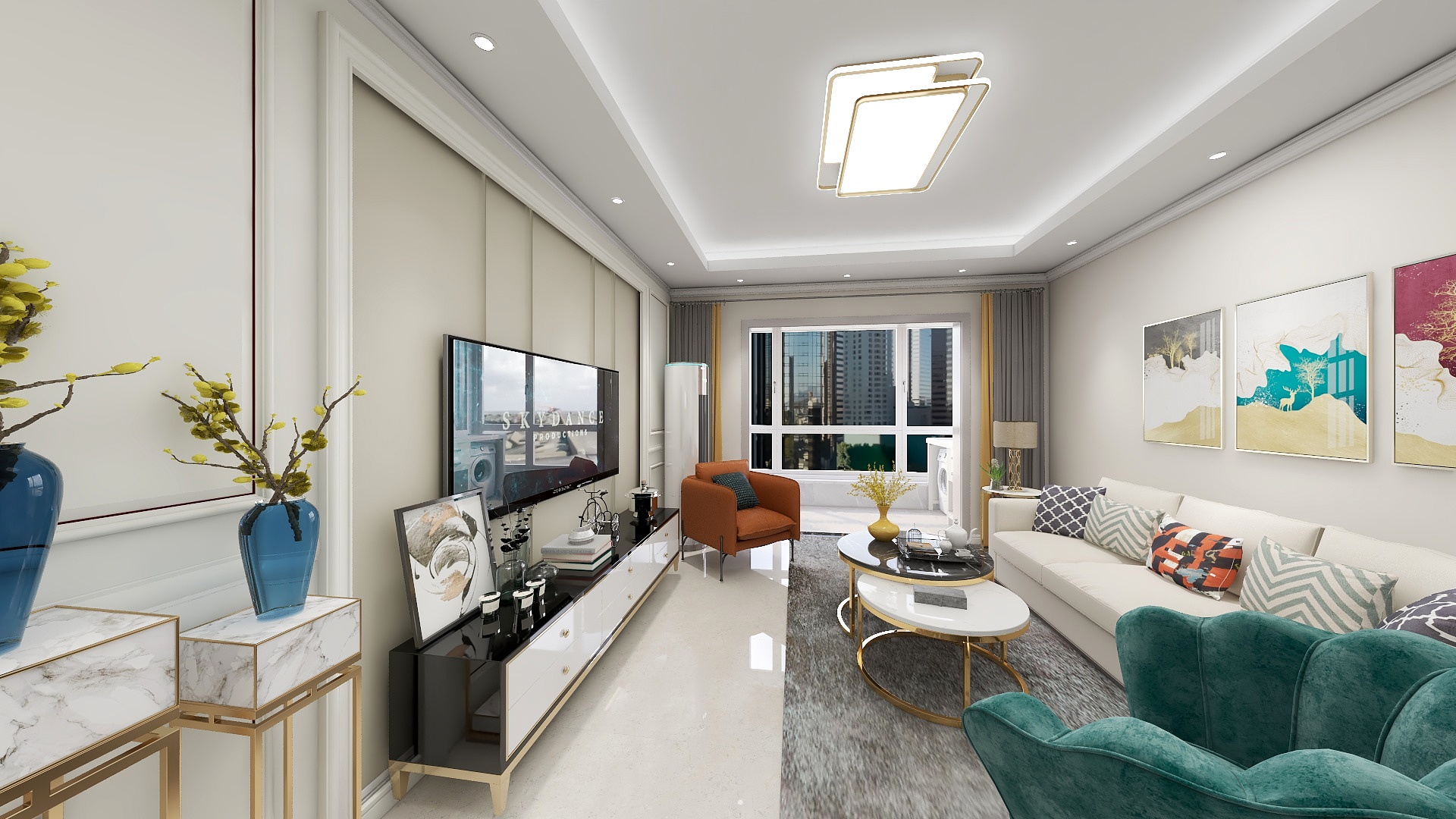 简单123456-中登文景时代97-装修设计方案