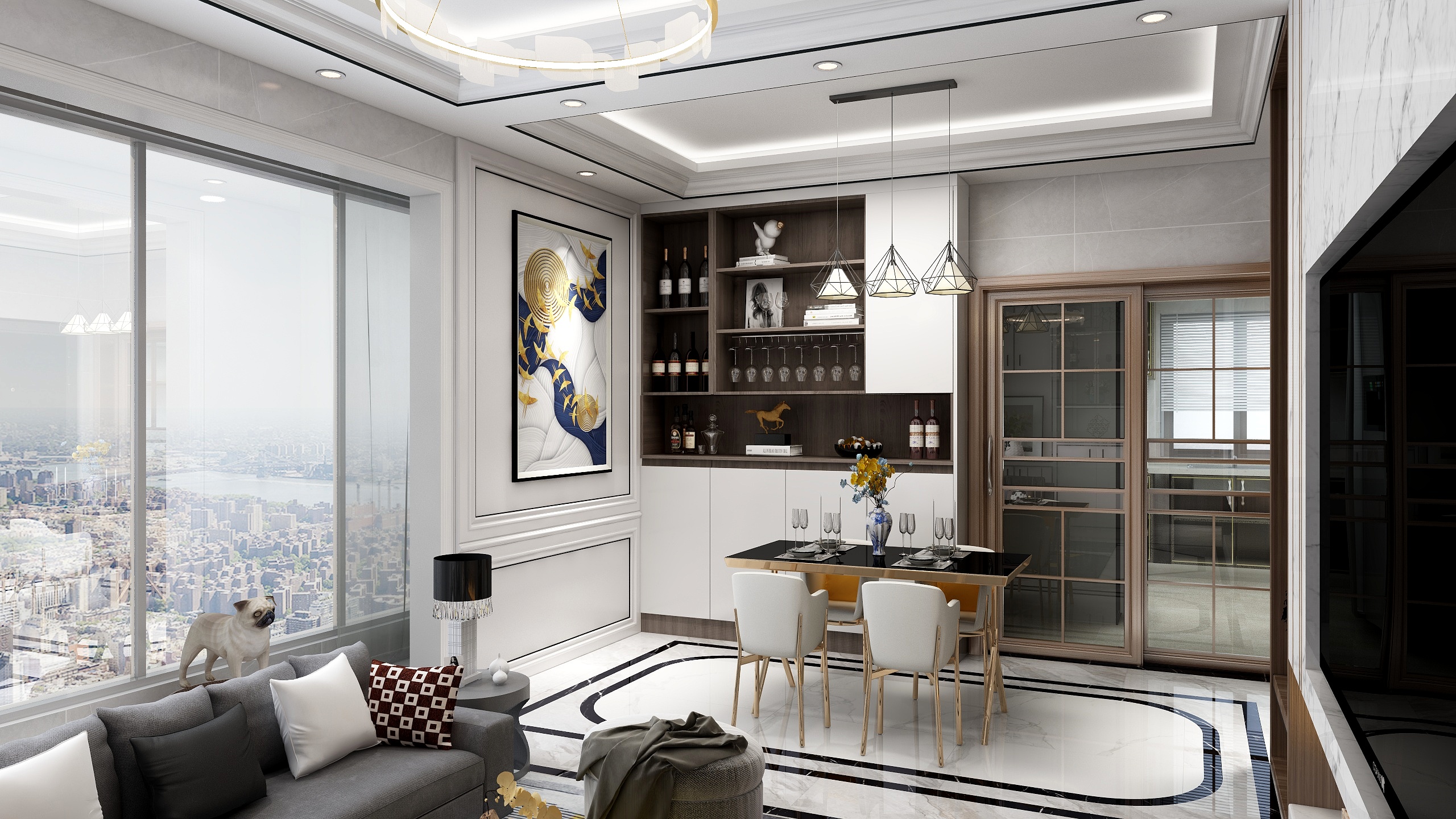 SHICHUHAN-现代简约|瑞和园89.50㎡B户型-装修设计方案