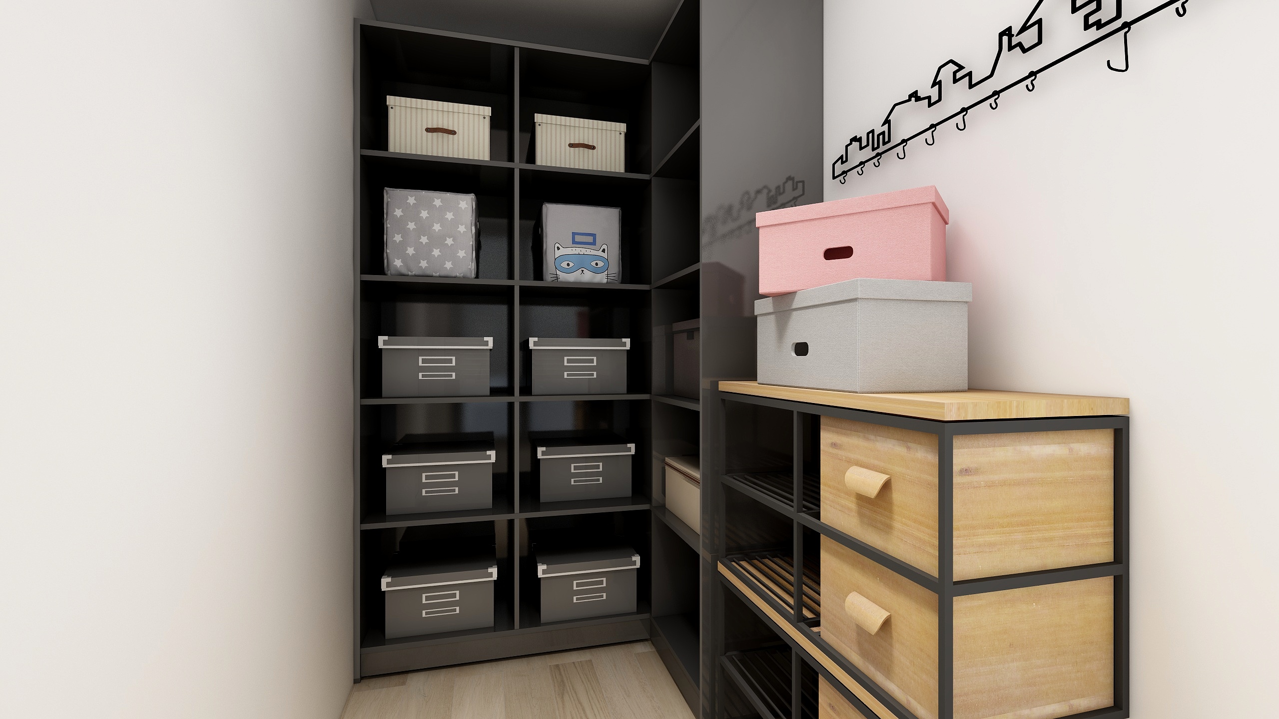 王瑛-极简线条的雅韵居所装修效果图