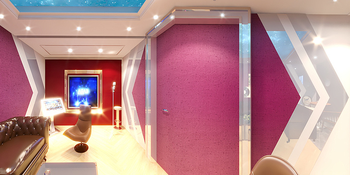 整案设计师_Awang-雄森30层家庭KTV-装修设计方案