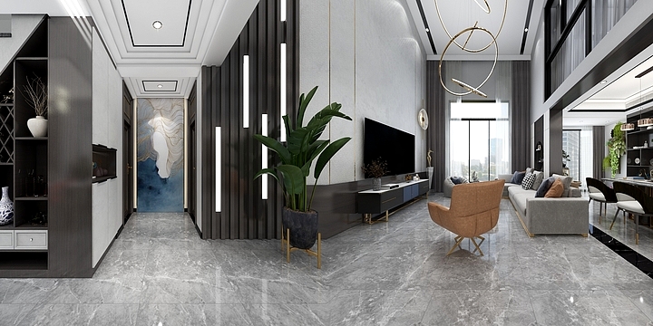 不知长安-设计共享平台-现代轻奢-装修设计方案