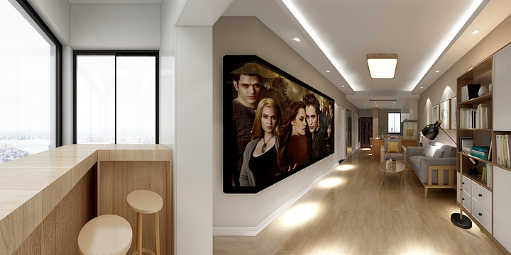 剑中慧情-潍坊路142号603酷家乐-副本-副本-装修设计方案