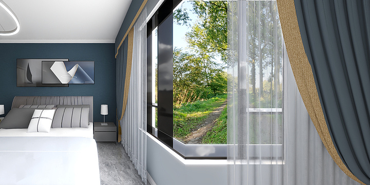 闫设计-万象府152平米-装修设计方案