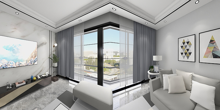 云少子-柏强城-装修设计方案