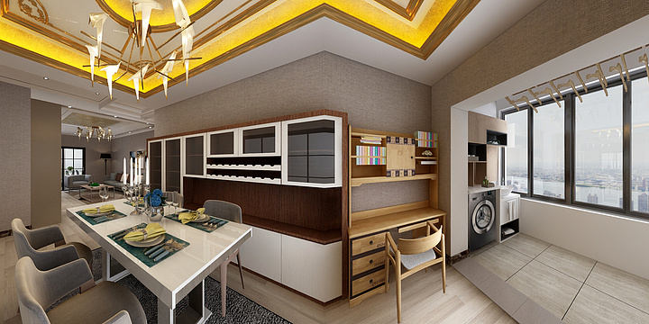 十年PBZF-依山龙郡户型图(2)-装修设计方案