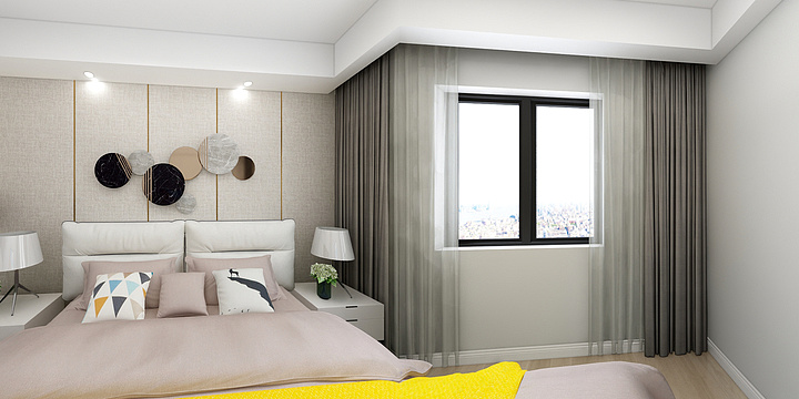 设计师付自康-新凯家园兰馨苑15号楼602罗先-装修设计方案