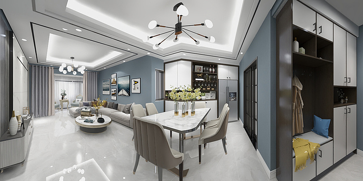 室内设计师欢子-润康家园-装修设计方案