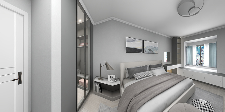 奔跑吧小羚羊-中海蓝湾_黄总-装修设计方案