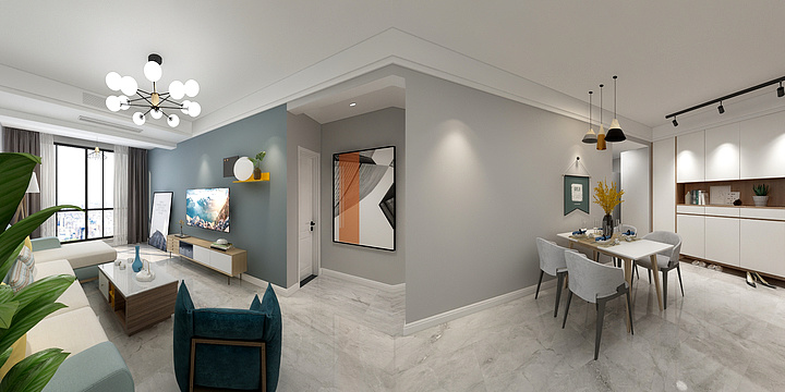 沐然工匠装饰-御峰11-12-6-Model-装修设计方案