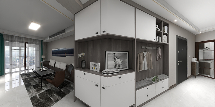 鸡泽欧雅壁纸-水木清华8-3-302-装修设计方案