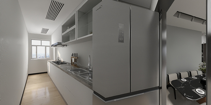 ADL设计师-瑞和园89.50㎡B户型3室2厅1卫-装修设计方案