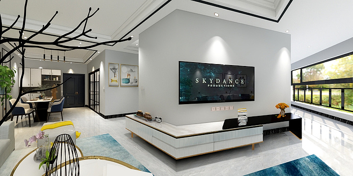 红太阳装饰张体龙-桔山湖13栋13A-装修设计方案