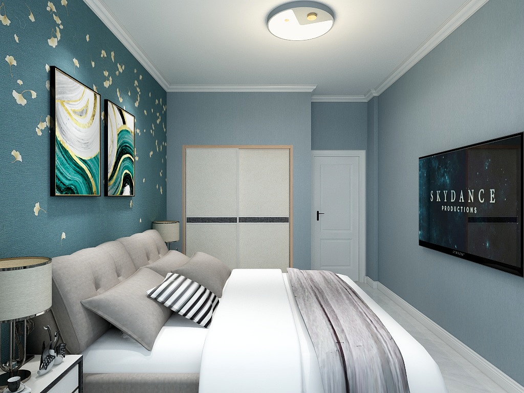 思蓝设计-滨河御园-装修设计方案