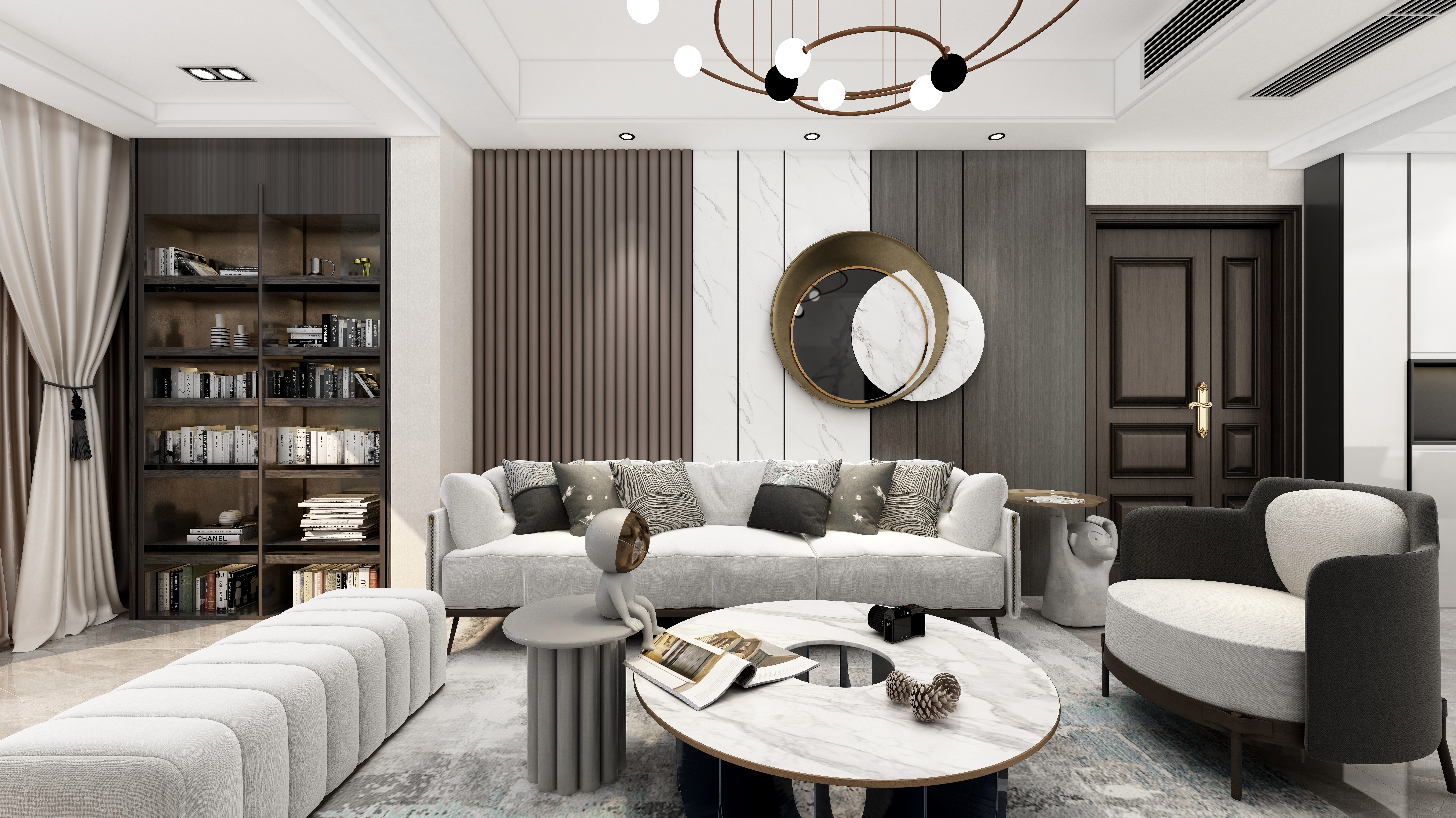 与舟-金科集美锦湾现代轻奢-装修设计方案