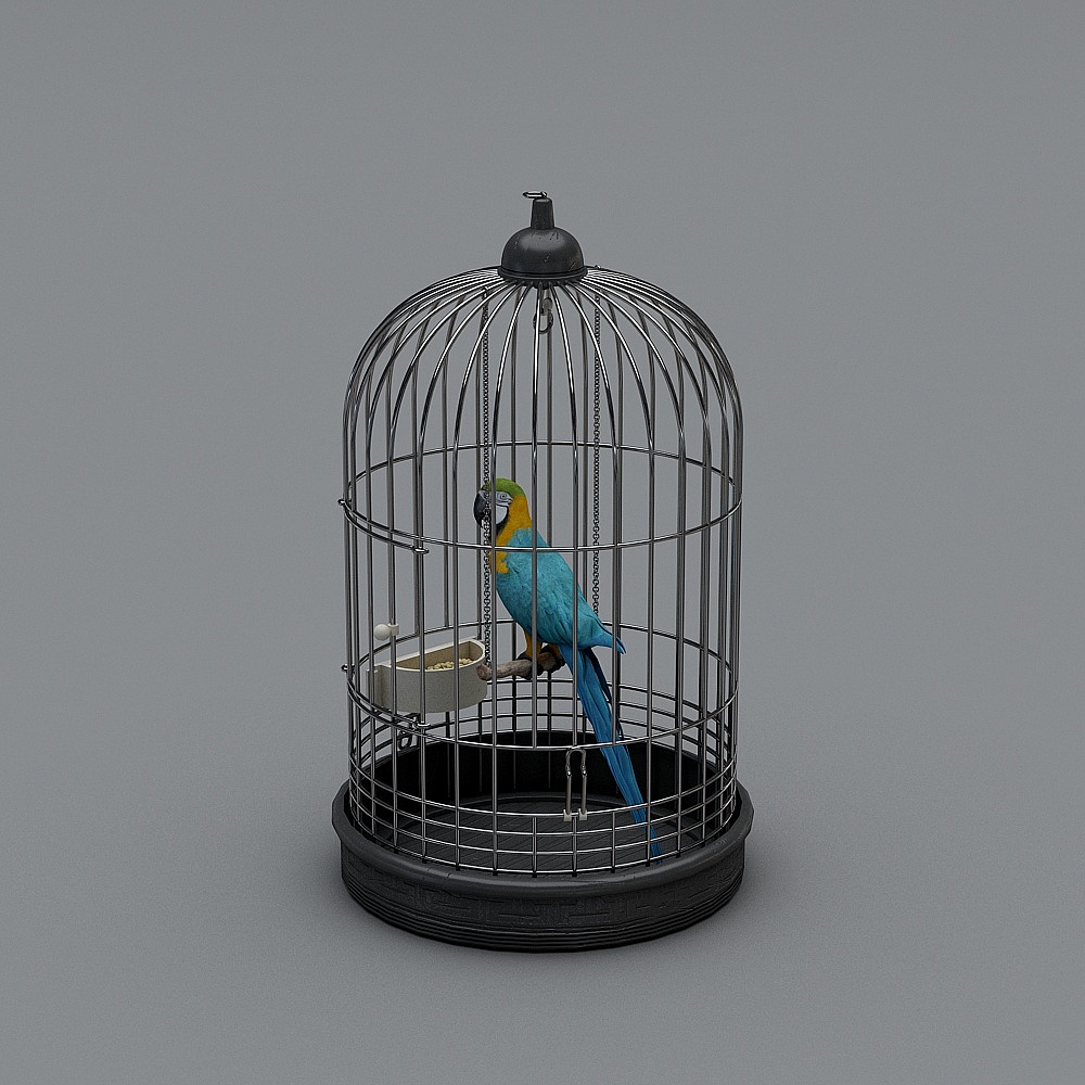 鸟笼3D模型