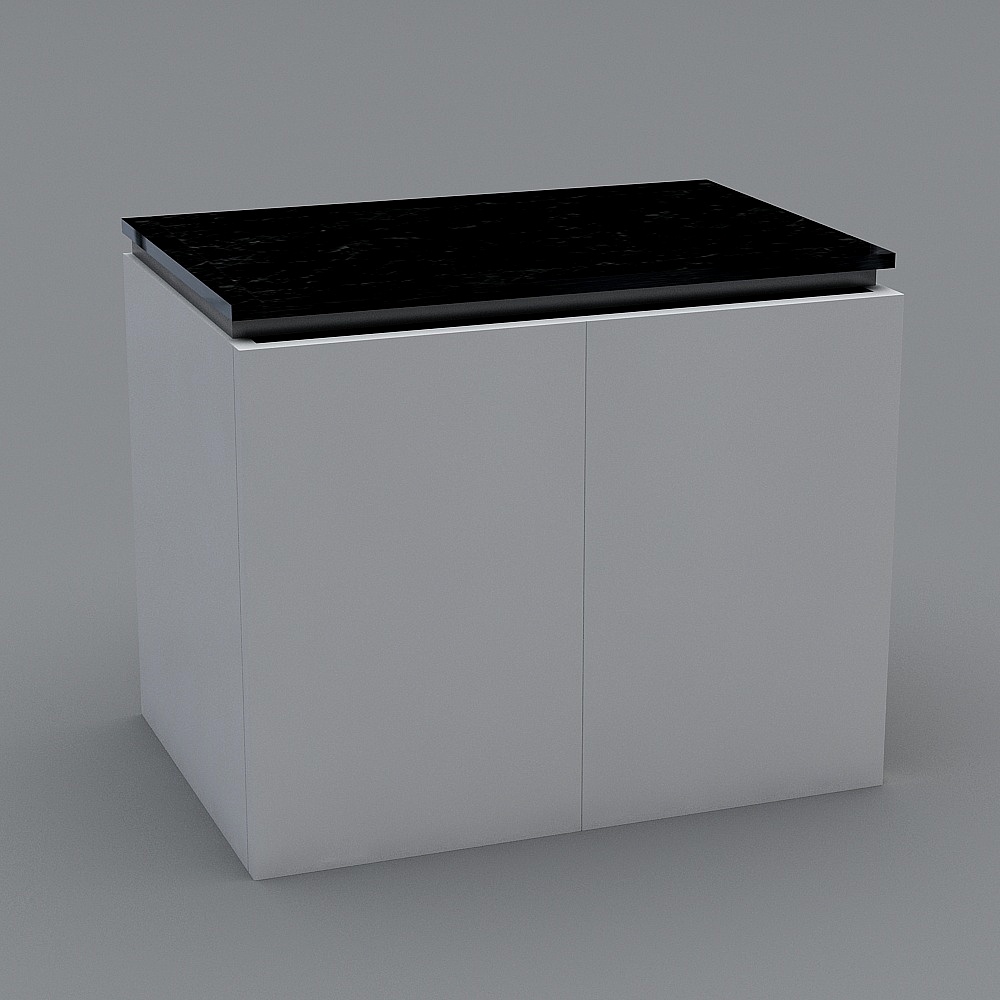 炉灶3D模型