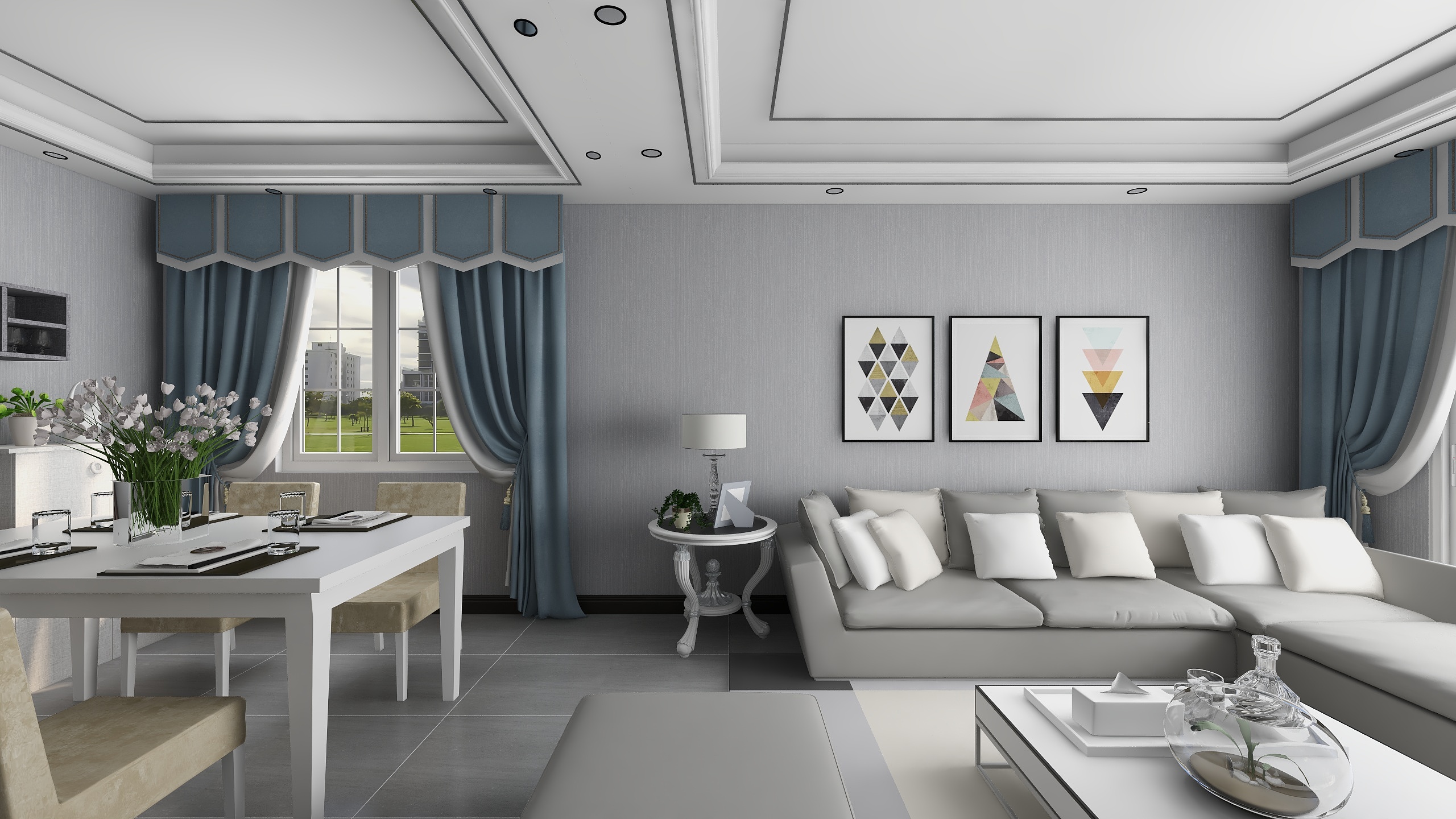 汉人美居装饰-城市花园-装修设计方案