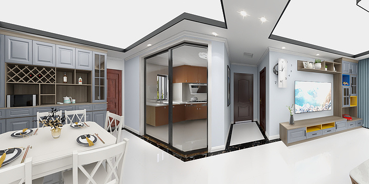 蚁筑装饰-三村29-A-2303-装修设计方案