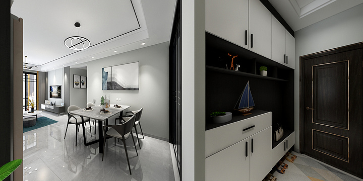 精稚设计-南城首府6-1302-装修设计方案