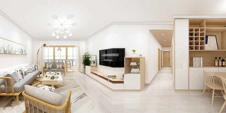 家装设计@-桃花源记23栋04户型-装修设计方案