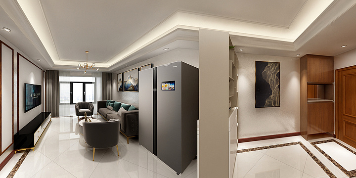 皓创装饰-金科城-装修设计方案