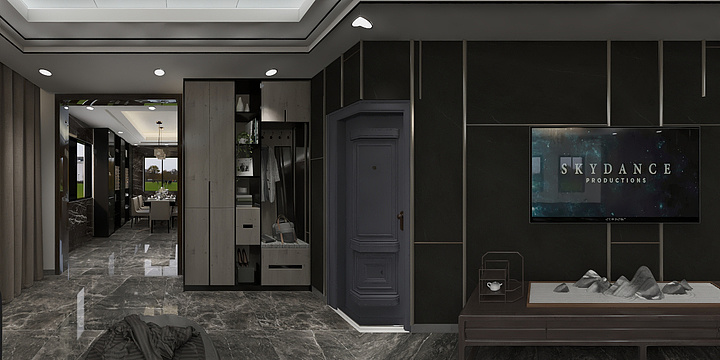 李洲童-瑞和园89.50㎡B户型3室2厅1卫-装修设计方案