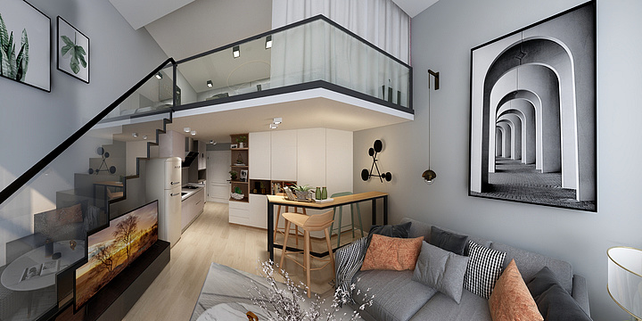 姚KK2023-loft-装修设计方案