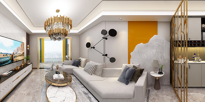 居上设计蒋源-树高-翡丽庄园效果图-装修设计方案