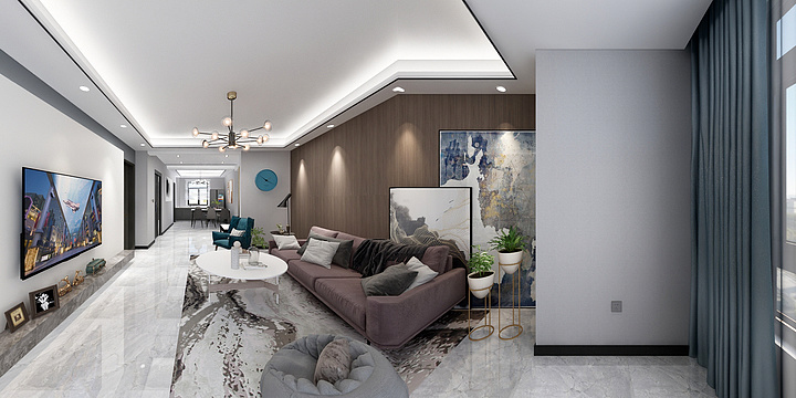 品质设计改变生活-御花园146.03㎡-修改方案-装修设计方案