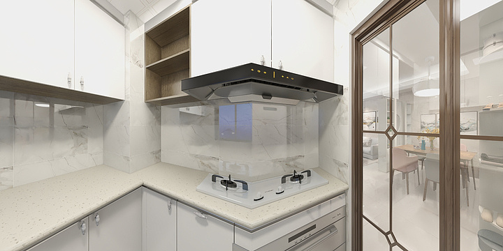 名字要很长长长长-德信海德公园83.00㎡A2’3室2厅1卫1厨-装修设计方案