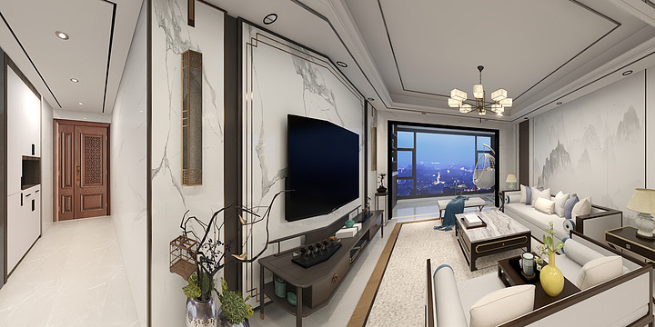 室内装饰设计1992-富贵华庭10栋2702-装修设计方案