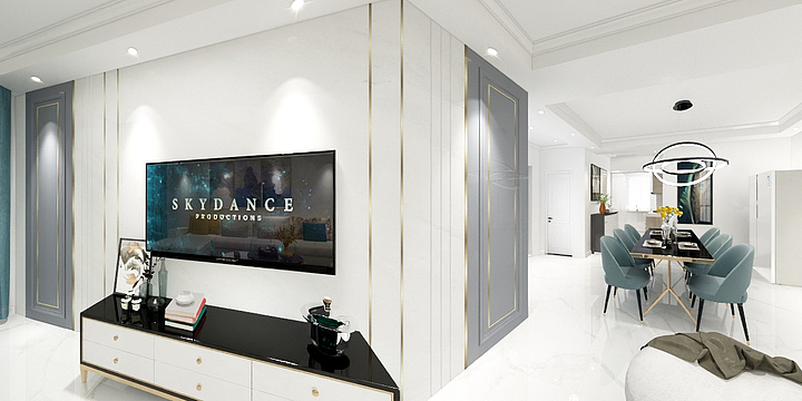 A梁金-奥海御景苑模型-装修设计方案