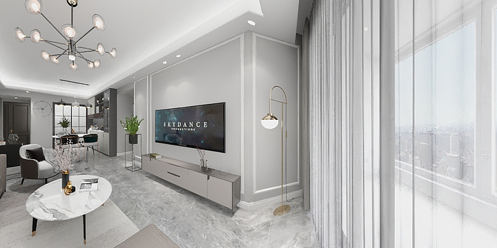 哈哈3333-6.7.9.10栋01户型-装修设计方案