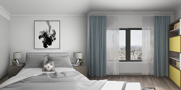 仇鹏飞-金港大厦-装修设计方案