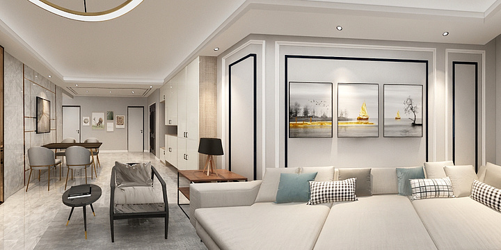 仇恒亮-雁门2期129-装修设计方案