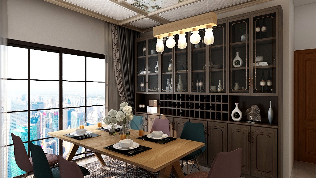 朱浩巍-中式软装-装修设计方案