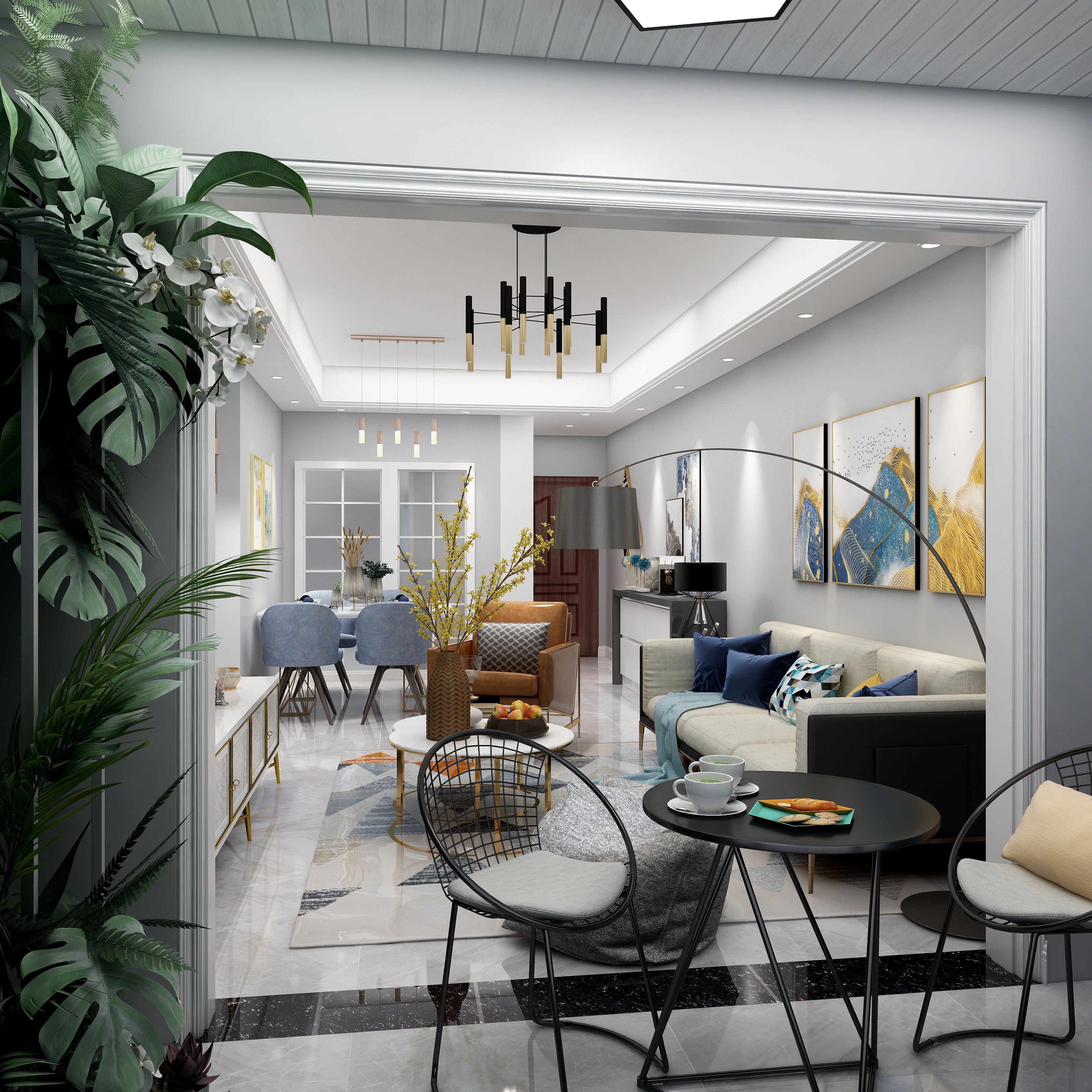 K文子-绿意轻奢｜奥园广场-装修设计方案