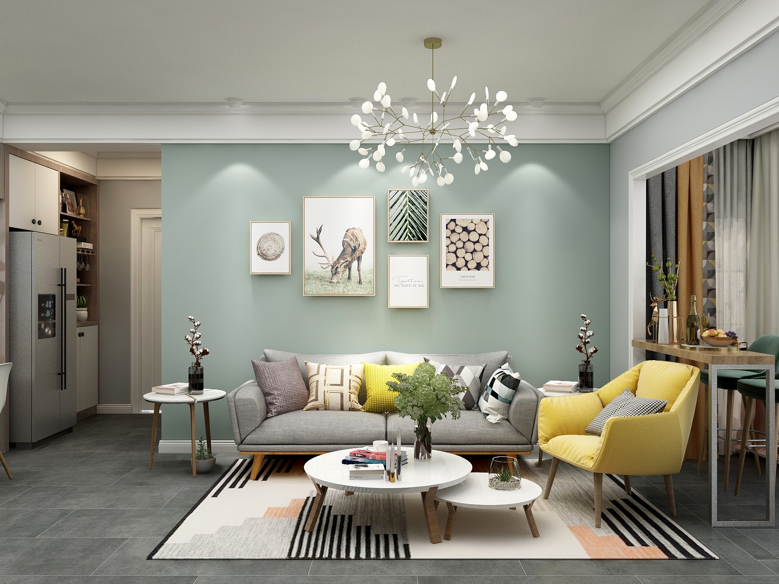 a里格-84㎡3室-装修设计方案