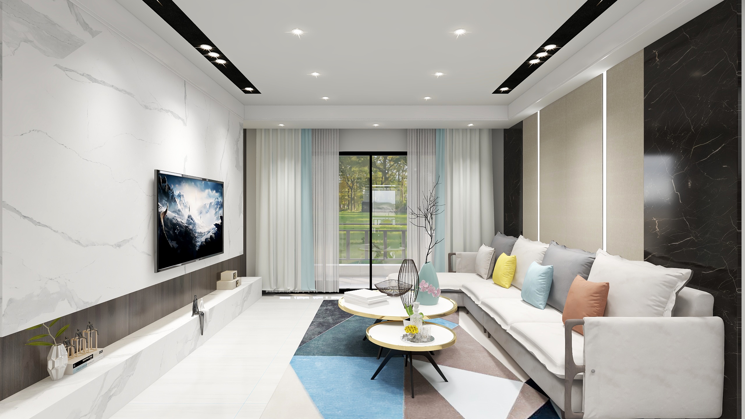 黎华铭-保利和府139m²平层-方案1-装修设计方案