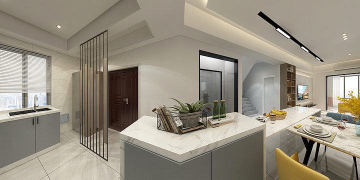 凌飞飞oy-保利和悦 跃层-装修设计方案