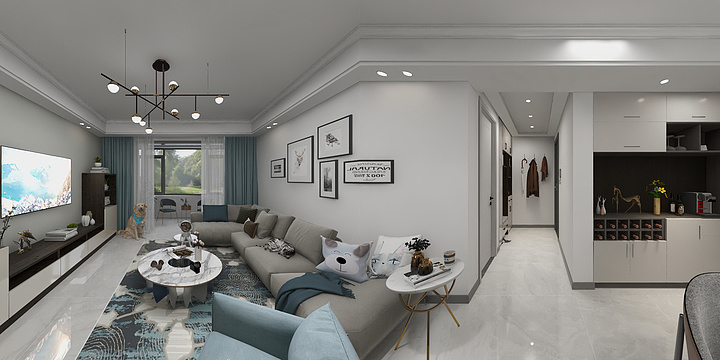 完璧归-美的城现代北欧-装修设计方案