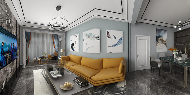 天顺装饰pgCB-玉圭园c10-1-802-装修设计方案