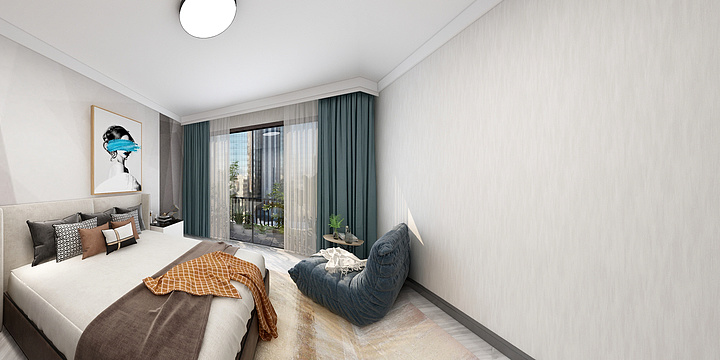 石家庄设计周倩-湘江花苑1-装修设计方案