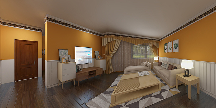 yëgish-昆仑公馆-装修设计方案