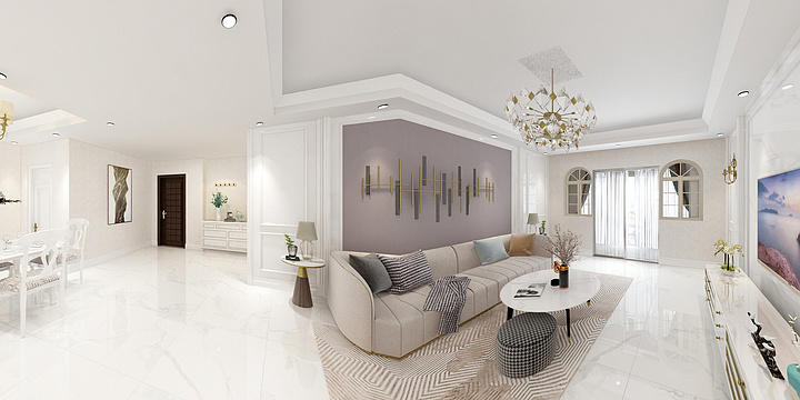 设计师王宁宁-拉菲公馆-装修设计方案