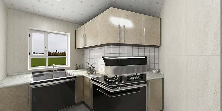 艺术殿堂-书香学府128平-装修设计方案